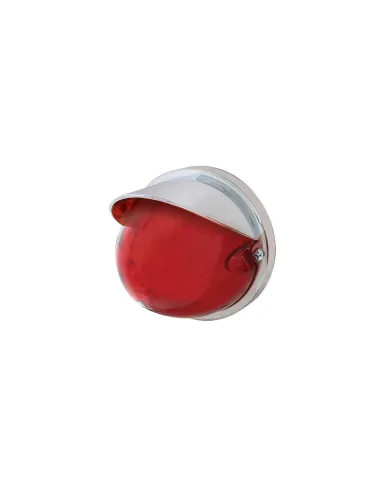UP34405-9 LED Dual Function GloLight Watermelon Flush Mount Kit With Visor - Red LED/Red Lens