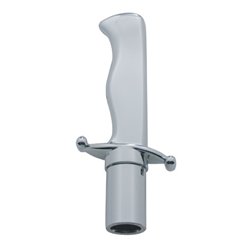 UP23525-Chrome Aluminum Dagger Air Valve Knob