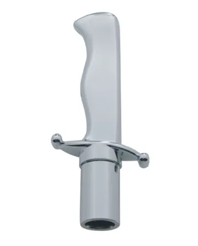 UP23525-Chrome Aluminum Dagger Air Valve Knob