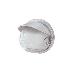 UP34407-9 LED Dual Function GloLight Watermelon Flush Mount Kit With Visor - Red LED/Clear Lens