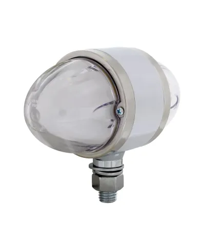 UP34429-18 LED Dual Function GloLight Double Face Light - Amber & Red LED/Clear Lens