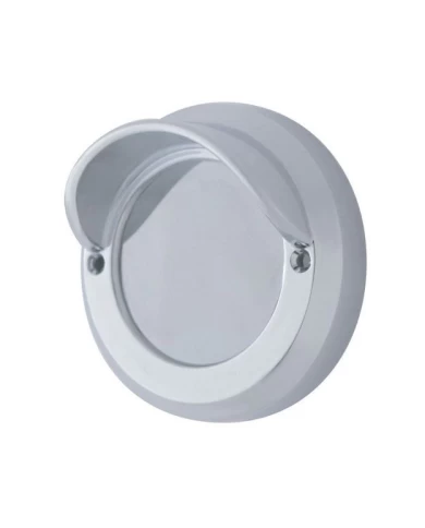 (CARD) CHROME PLASTIC 2" MIRROR BEZEL W/ VISOR (CARD) CHROME PLASTIC 2" MIRROR BEZEL W/ VISOR