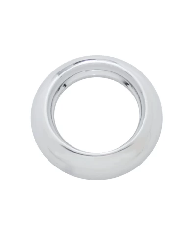 (CARD) CHROME PLASTIC TWIST-ON 2" LIGHT BEZEL (CARD) CHROME PLASTIC TWIST-ON 2" LIGHT BEZEL