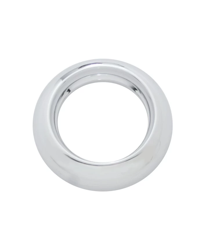 (CARD) CHROME PLASTIC TWIST-ON 2" LIGHT BEZEL