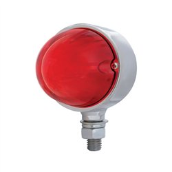 UP34431-9 LED Dual Function GloLight Single Face Light - Red LED/Red Lens