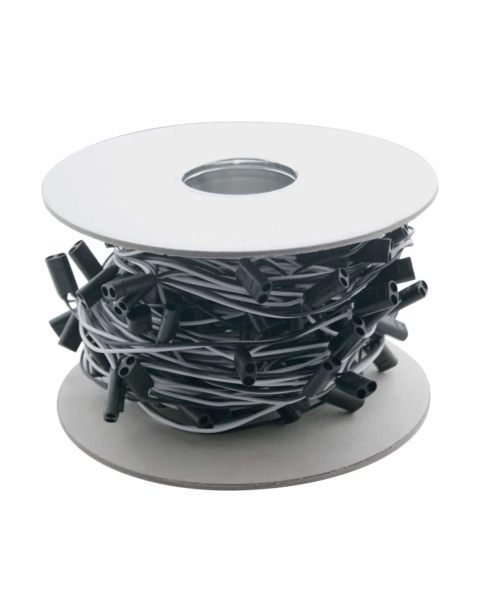 (ROLL) DOUBLE BULLET PLUG WIRE HARNESS - 74' LONG W/ 6' WIRE LEAD, APPROXIMATELY 150 PLUG