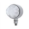 UP34433-9 LED Dual Function GloLight Single Face Light - Red LED/Clear Lens