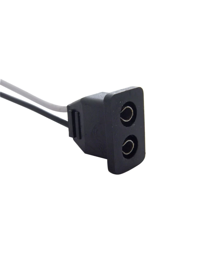 (BULK) 2 WIRE ADAPTOR - 2 FEMALE BULLET PLUG TO 2 CONTACT PLUG ADAPTOR (BULK) 2 WIRE ADAPTOR - 2 FEMALE BULLET PLUG TO 2 CONTACT PLUG ADAPTOR