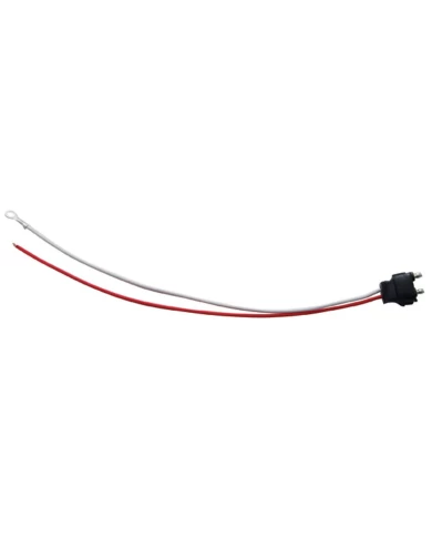 (BULK) 2 WIRE PLUG - RED (HOT) WIRE SNAPPED END (BULK) 2 WIRE PLUG - RED (HOT) WIRE SNAPPED END