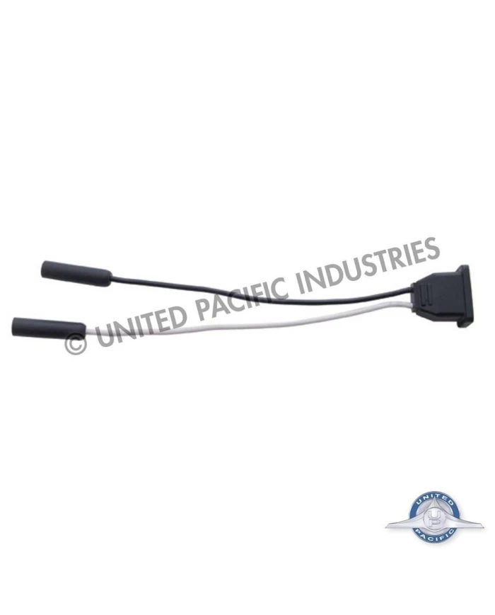 (BULK) 3 WIRE PLUG - WHITE GROUND WIRE W/ 10 RING TERMINATION