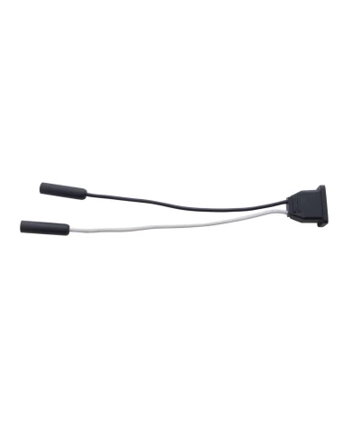 (CARD) 3 WIRE PLUG - WHITE GROUND IRE W/ 10 RING TERMINATION (CARD) 3 WIRE PLUG - WHITE GROUND IRE W/ 10 RING TERMINATION