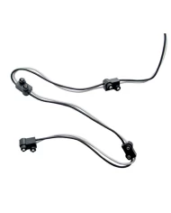 (BULK) WIRE HARNESS - 7" WIRE LEAD W/ 4 MOLDED 2 WIRE PLUG
