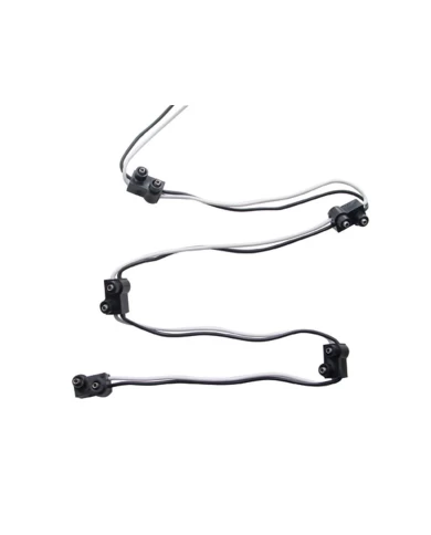 (BULK) WIRE HARNESS - 7" WIRE LEAD W/ 5 MOLDED 2 WIRE PLUG (BULK) WIRE HARNESS - 7" WIRE LEAD W/ 5 MOLDED 2 WIRE PLUG