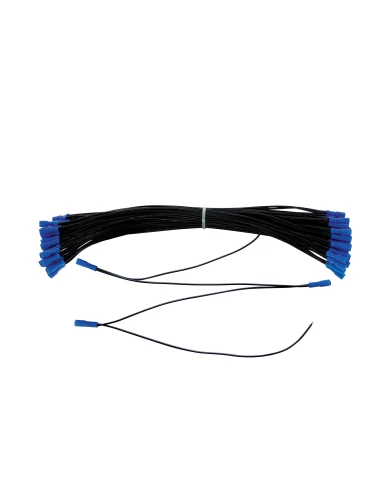 (ROLL) .180 FEMALE PLUG WIRE HARNESS - 100' LONG W/ 13" WIRE LEAD, APPROXIMATELY 92 PLUG (ROLL) .180 FEMALE PLUG WIRE HARNESS - 100' LONG W/ 13" WIRE LEAD, APPROXIMATELY 92 PLUG