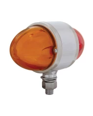 (BULK) 9 LED DUAL FUNCTION DOUBLE FACE “GLO” LIGHT - AMBER LED / AMBER LENS & RED LED / RED LENS (BULK) 9 LED DUAL FUNCTION DOUBLE FACE “GLO” LIGHT - AMBER LED / AMBER LENS & RED LED / RED LENS