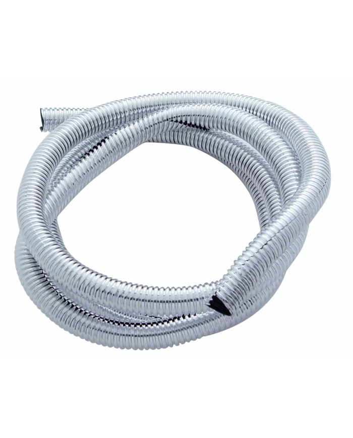 (BOX) CHROME 100' WIRE LOOM - ¹ 1/2"