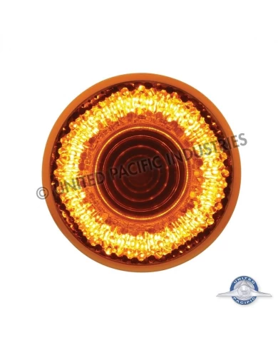 (CARD) 9 LED 2 " CLEARANCE/MARKER "MIRAGE" LIGHT - AMBER LED/AMBER LENS (CARD) 9 LED 2 " CLEARANCE/MARKER "MIRAGE" LIGHT - AMBER LED/AMBER LENS