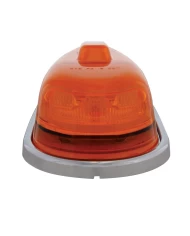 (BULK) 6 LED PICKUP CAB MARKER LIGHT- AMBER LED/AMBER LENS