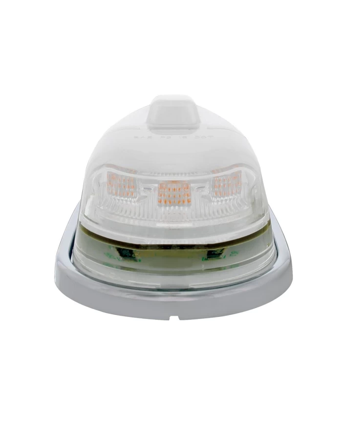 (BULK) 6 LED PICKUP CAB MARKER LIGHT- AMBER LED/CLEAR LENS (BULK) 6 LED PICKUP CAB MARKER LIGHT- AMBER LED/CLEAR LENS