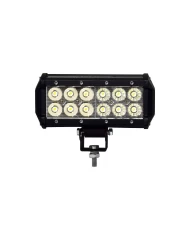 (BOX) HIGH POWER LED STUD MOUNT LIGHT BAR - 12 LEDS - 7"