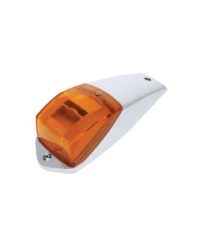(CARD) 24 LED RECTANGULAR CAB LIGHT ASSEMBLY - GLO LIGHT - AMBER LED/AMBER LENS (CARD) 24 LED RECTANGULAR CAB LIGHT ASSEMBLY - GLO LIGHT - AMBER LED/AMBER LENS