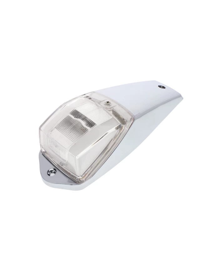 (CARD) 24 LED RECTANGULAR CAB LIGHT ASSEMBLY - GLO LIGHT - AMBER LED/CLEAR LENS (CARD) 24 LED RECTANGULAR CAB LIGHT ASSEMBLY - GLO LIGHT - AMBER LED/CLEAR LENS