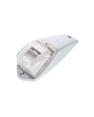 (CARD) 24 LED RECTANGULAR CAB LIGHT ASSEMBLY - GLO LIGHT - AMBER LED/CLEAR LENS (CARD) 24 LED RECTANGULAR CAB LIGHT ASSEMBLY - GLO LIGHT - AMBER LED/CLEAR LENS