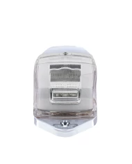 (CARD) 24 LED RECTANGULAR CAB LIGHT ASSEMBLY - GLO LIGHT - AMBER LED/CLEAR LENS (CARD) 24 LED RECTANGULAR CAB LIGHT ASSEMBLY - GLO LIGHT - AMBER LED/CLEAR LENS