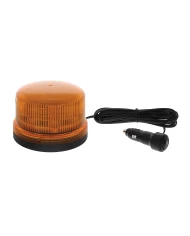 (BOX) 8 HIGH POWER LED 12V/24V LOW PROFILE BEACON LIGHT - MAGNETIC MOUNT