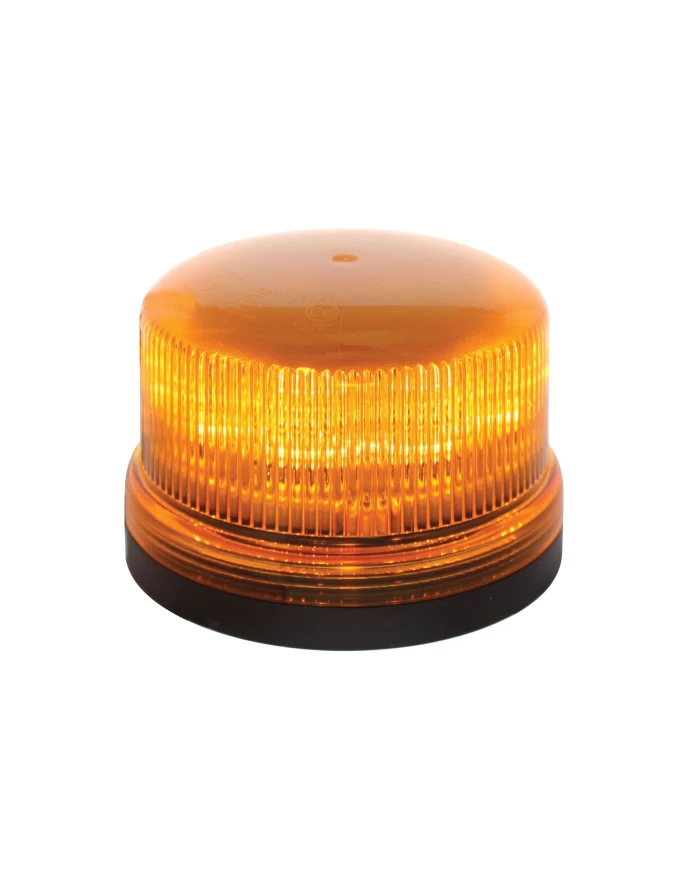 (BOX) 8 HIGH POWER LED 12V/24V LOW PROFILE BEACON LIGHT - MAGNETIC MOUNT