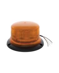 (BOX) 8 HIGH POWER LED 12V/24V LOW PROFILE BEACON LIGHT - PERMANENT MOUNT