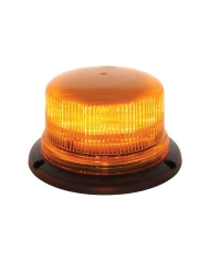 (BOX) 8 HIGH POWER LED 12V/24V LOW PROFILE BEACON LIGHT - PERMANENT MOUNT