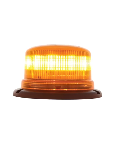 (BOX) 8 HIGH POWER LED 12V/24V LOW PROFILE BEACON LIGHT - PERMANENT MOUNT (BOX) 8 HIGH POWER LED 12V/24V LOW PROFILE BEACON LIGHT - PERMANENT MOUNT