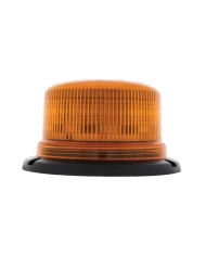 (BOX) 8 HIGH POWER LED 12V/24V LOW PROFILE BEACON LIGHT - PERMANENT MOUNT