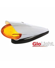 (BOX) 9 LED DUAL FUNCTION "GLO" GRAKON 1000 STYLE CAB LIGHT KIT W/ VISOR - AMBER LED / AMBER LENS (BOX) 9 LED DUAL FUNCTION "GLO" GRAKON 1000 STYLE CAB LIGHT KIT W/ VISOR - AMBER LED / AMBER LENS