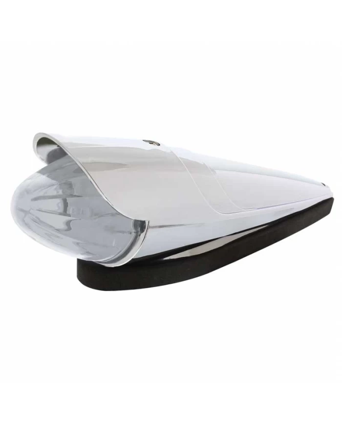 (CARD) 19 LED GRAKON 1000 STYLE WATERMELON CAB LIGHT W/ VISOR - AMBER LED / CLEAR LENS (CARD) 19 LED GRAKON 1000 STYLE WATERMELON CAB LIGHT W/ VISOR - AMBER LED / CLEAR LENS