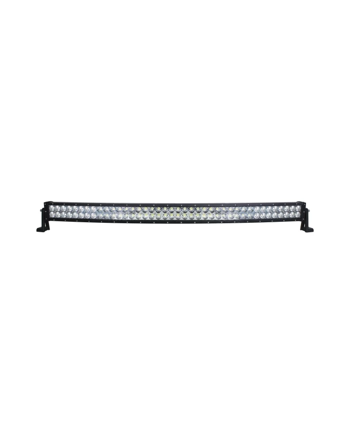 (BOX) HIGH POWER DOUBLE ROW CURVED LED LIGHT BAR - 80 LEDS - 42"