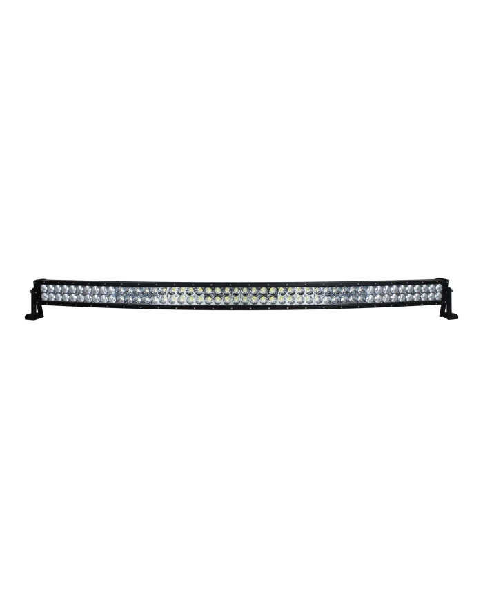(BOX) HIGH POWER DOUBLE ROW CURVED LED LIGHT BAR - 96 LEDS - 50"