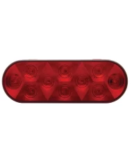 (BULK) 10 LED OVAL STOP, TURN & TAIL LIGHT, RED, BULK (BULK) 10 LED OVAL STOP, TURN & TAIL LIGHT, RED, BULK