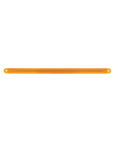 (BULK) 24 LED 12" DUAL FUNCTION LIGHT BAR - GLO LIGHT - AMBER LED / AMBER LENS (BULK) 24 LED 12" DUAL FUNCTION LIGHT BAR - GLO LIGHT - AMBER LED / AMBER LENS