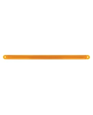 (BULK) 24 LED 12" DUAL FUNCTION LIGHT BAR - GLO LIGHT - AMBER LED / AMBER LENS (BULK) 24 LED 12" DUAL FUNCTION LIGHT BAR - GLO LIGHT - AMBER LED / AMBER LENS