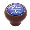 UP23537-"Fan/Air" Wood Deluxe Dash Knob - Blue Glossy Sticker