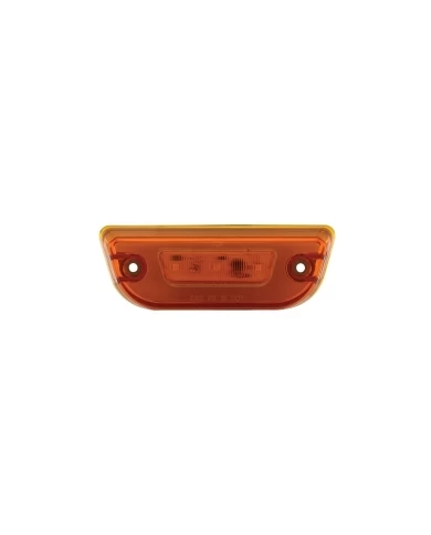 (CARD) 11 LED "GLO" CAB LIGHT FOR PETERBILT 579 & KENWORTH T680 - AMBER LED/AMBER LENS (CARD) 11 LED "GLO" CAB LIGHT FOR PETERBILT 579 & KENWORTH T680 - AMBER LED/AMBER LENS
