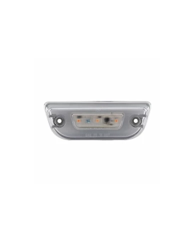 (CARD) 11 LED "GLO" CAB LIGHT FOR PETERBILT 579 & KENWORTH T680 - AMBER LED/CLEAR LENS (CARD) 11 LED "GLO" CAB LIGHT FOR PETERBILT 579 & KENWORTH T680 - AMBER LED/CLEAR LENS