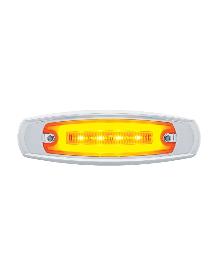 (CARD) 16 AMBER LED RECTANGULAR CLEARANCE / MARKER LIGHT - GLO LIGHT - AMBER LENS (CARD) 16 AMBER LED RECTANGULAR CLEARANCE / MARKER LIGHT - GLO LIGHT - AMBER LENS