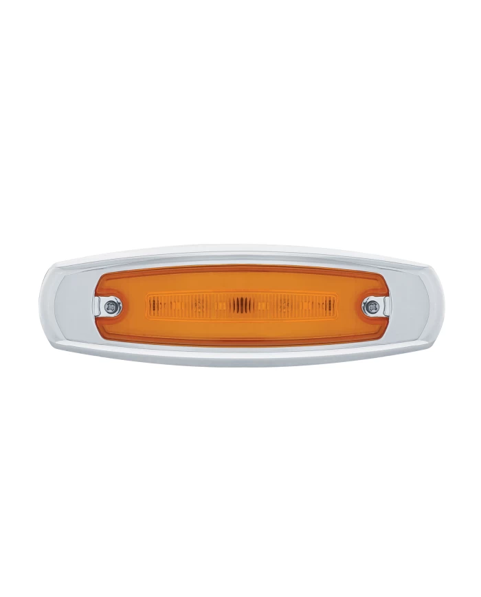 (CARD) 16 AMBER LED RECTANGULAR CLEARANCE / MARKER LIGHT - GLO LIGHT - AMBER LENS (CARD) 16 AMBER LED RECTANGULAR CLEARANCE / MARKER LIGHT - GLO LIGHT - AMBER LENS
