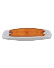 (CARD) 16 AMBER LED RECTANGULAR CLEARANCE / MARKER LIGHT - GLO LIGHT - AMBER LENS (CARD) 16 AMBER LED RECTANGULAR CLEARANCE / MARKER LIGHT - GLO LIGHT - AMBER LENS