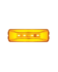(CARD) 10 AMBER LED RECTANGULAR CLEARANCE / MARKER LIGHT - GLO LIGHT - AMBER LENS (CARD) 10 AMBER LED RECTANGULAR CLEARANCE / MARKER LIGHT - GLO LIGHT - AMBER LENS