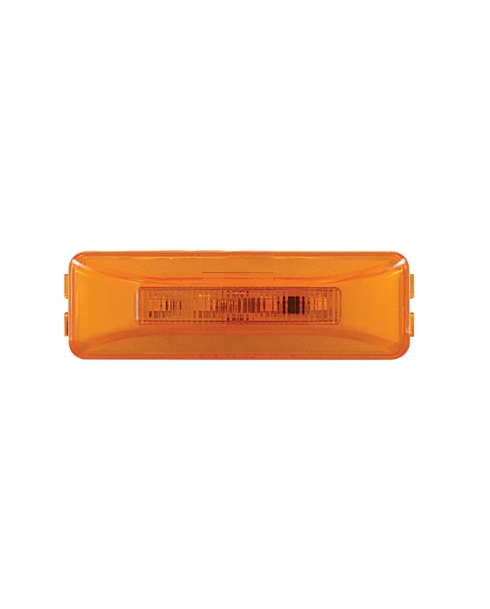 (CARD) 10 AMBER LED RECTANGULAR CLEARANCE / MARKER LIGHT - GLO LIGHT - AMBER LENS (CARD) 10 AMBER LED RECTANGULAR CLEARANCE / MARKER LIGHT - GLO LIGHT - AMBER LENS