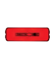 (CARD) 10 RED LED RECTANGULAR CLEARANCE / MARKER LIGHT - GLO LIGHT - RED LENS (CARD) 10 RED LED RECTANGULAR CLEARANCE / MARKER LIGHT - GLO LIGHT - RED LENS